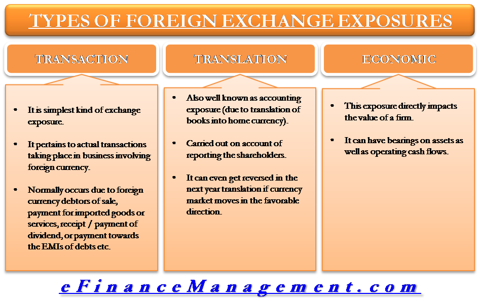 Types Of Foreign Exchange Currency Exposure Transaction - 