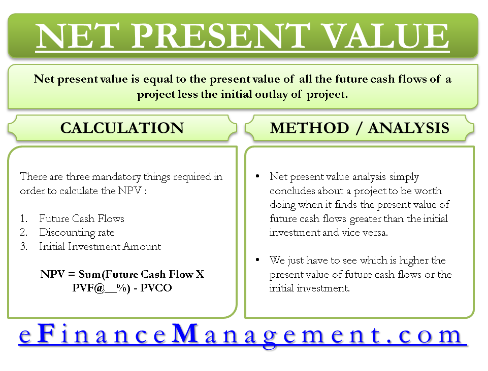 case study on net present value