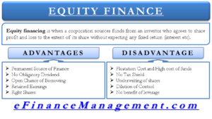Advantages and Disadvantages of Equity Finance
