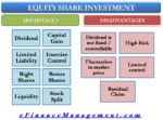 Advantages and Disadvantages of Equity Share Investment | eFM