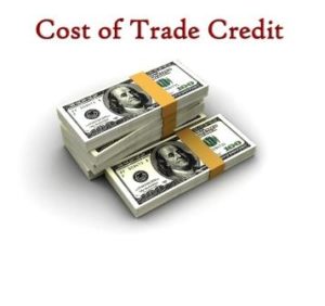 Cost of Trade Credit