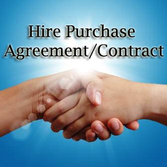 Hire Purchase Agreement / Contract