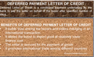 Deferred Payment LC