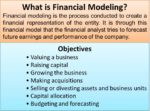 Financial Modeling | Meaning, Types, Objectives