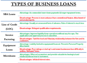 Types Of Business Loans | SBAs, LoC, Factoring, Equipment Fin., Etc| EFM