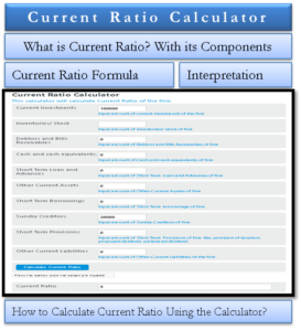 Current Ratio Calculator