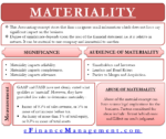 Materiality | Concept | Significance | Abuse - eFinanceManagement