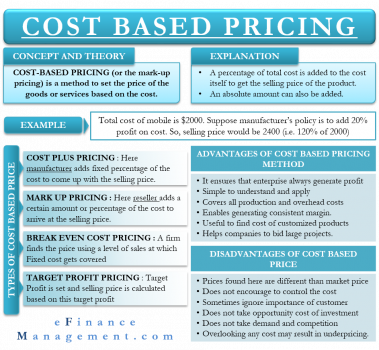 Cost-Based Pricing – Meaning, Types, Advantages And More