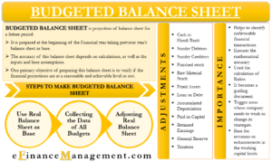Budgeted Balance Sheet