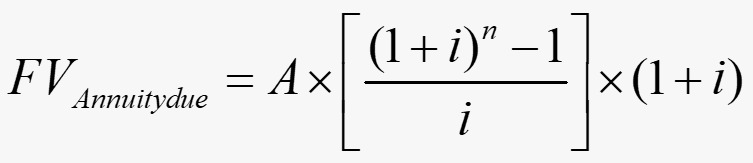 Annuity Formula Present And Future Value Ordinary And Due Annuities Efm 4584