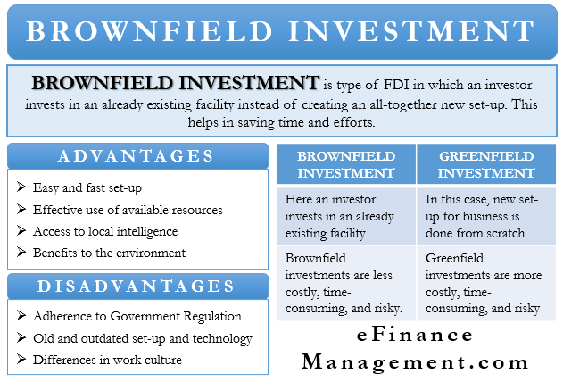 Brownfield Investment