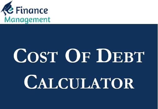 Cost of Debt Calculator