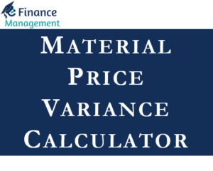 Material Price Variance Calculator