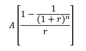 Present Value Interest Factor of Annuity (PVIFA) Formula, Tables