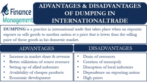 Advantages and Disadvantages of Dumping in International Trade