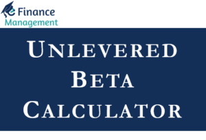 unlevered beta calculator