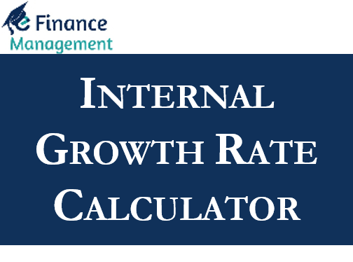 Internal Growth Rate Calculator EFinanceManagement