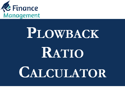Plowback Ratio Calculator