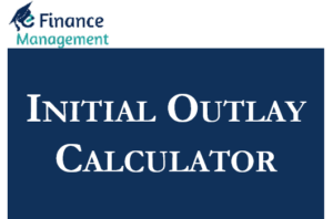Initial Outlay Calculator