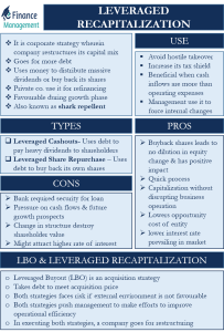 leveraged-recapitalization