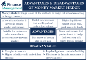 Advantages and Disadvantages of Money Market Hedge