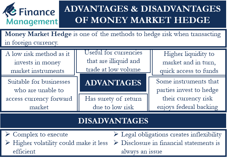 Advantages and Disadvantages of Money Market Hedge