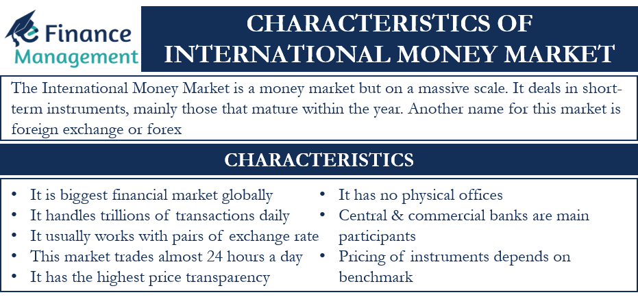 What Are The Characteristics Of International Money Market EFM